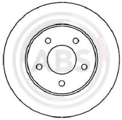 Disc frana puntea spate (16360 ABS) BUICK,CADILLAC,OLDSMOBILE
