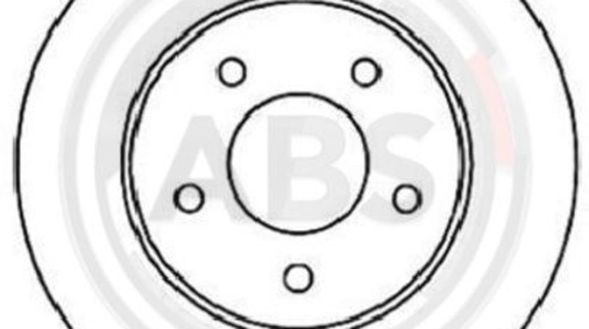 Disc frana puntea spate (16360 ABS) BUICK,CADILLAC,OLDSMOBILE