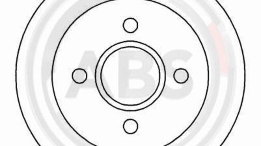 Disc frana puntea spate (16375 ABS) FORD,PANTHER,TVR