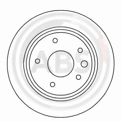 Disc frana puntea spate (16999 ABS) DAIMLER,JAGUAR