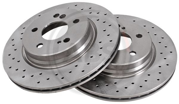 Disc frana puntea spate (17697 ABS) MERCEDES-BENZ