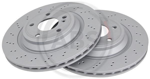 Disc frana puntea spate (18343 ABS) MERCEDES-BENZ