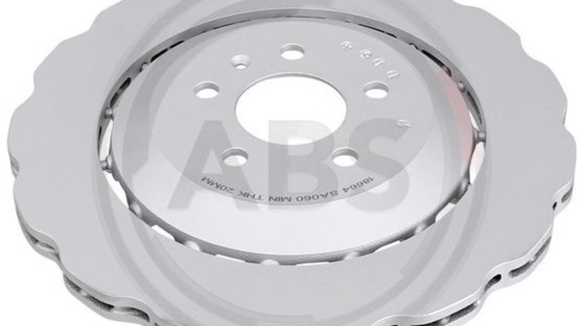 Disc frana puntea spate (18664 ABS) AUDI