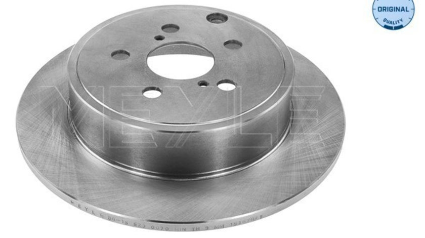 Disc frana puntea spate (30155230070 MEYLE) TOYOTA