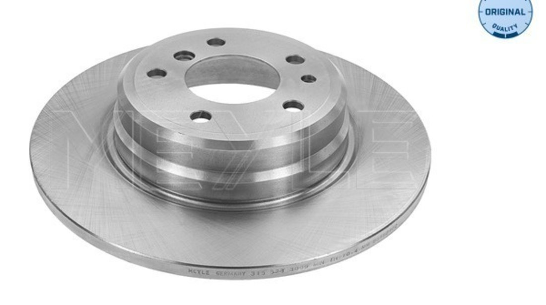 Disc frana puntea spate (3155230039 MEYLE) BMW