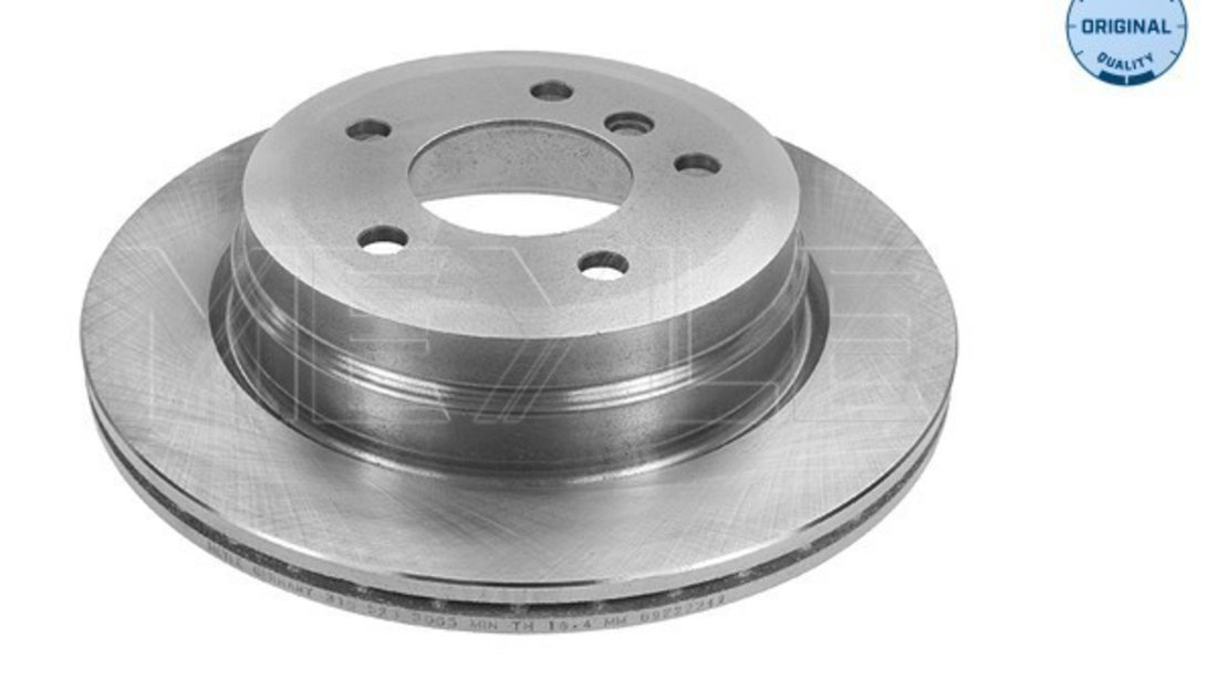 Disc frana puntea spate (3155230050 MEYLE) BMW,BMW (BRILLIANCE)