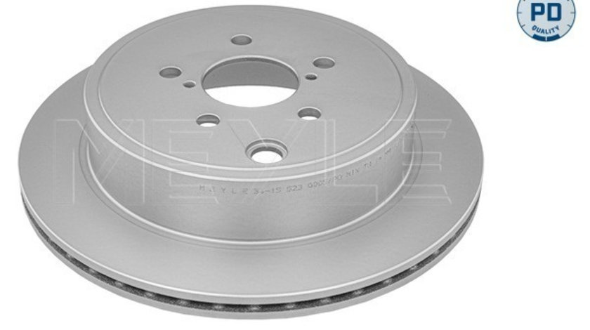 Disc frana puntea spate (34155230005PD MEYLE) SUBARU,TOYOTA