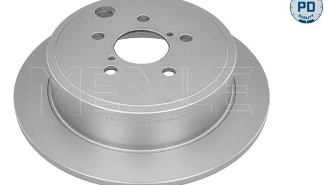 Disc frana puntea spate (34155230006PD MEYLE) SUBARU,TOYOTA