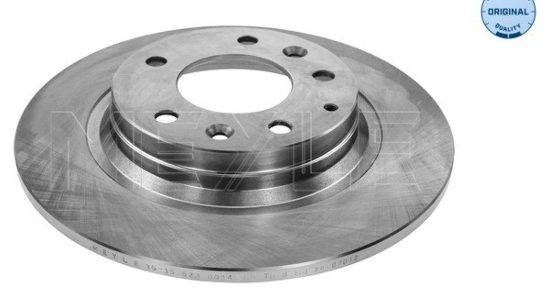 Disc frana puntea spate (35155230020 MEYLE) MAZDA