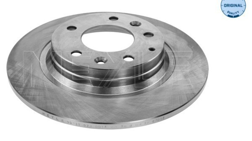 Disc frana puntea spate (35155230020 MEYLE) MAZDA