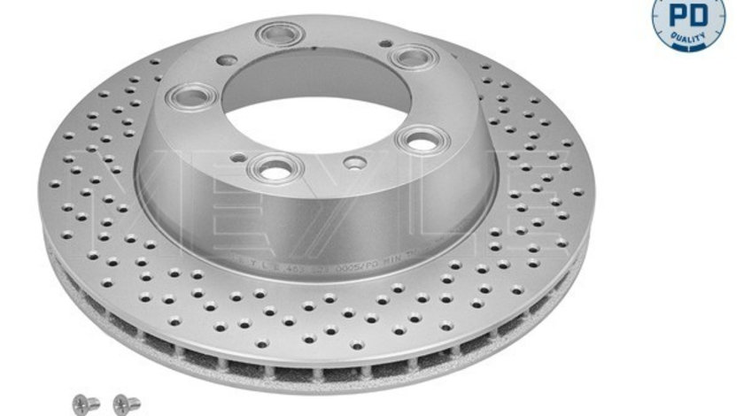 Disc frana puntea spate (4835230005PD MEYLE) PORSCHE