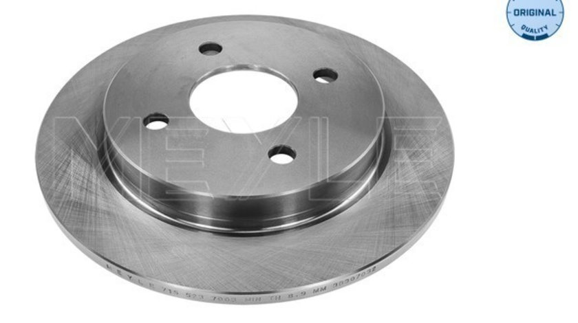 Disc frana puntea spate (7155230010 MEYLE) FORD