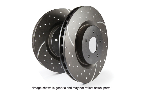 Disc frana puntea spate (GD1494 EBC) LAND ROVER