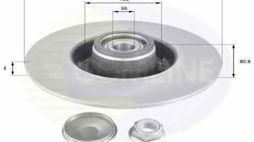 Disc frana RENAULT CLIO III BR0/1 CR0/1 COMLINE ADC3010