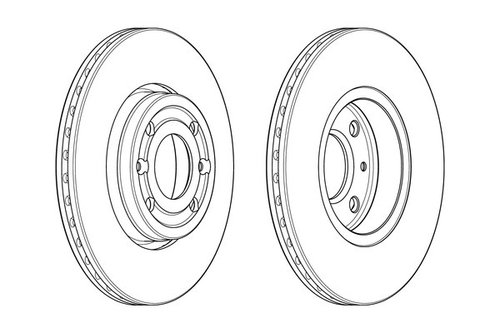 Disc frana RENAULT CLIO IV Grandtour (2013 - 2016) OE 402061200R piesa NOUA
