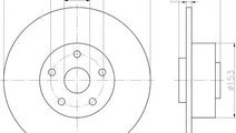 Disc frana RENAULT ESPACE IV (JK0/1) (2002 - 2015)...