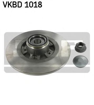Disc frana RENAULT KANGOO Express (FW0/1) (2008 - 2016) SKF VKBD 1018 piesa NOUA