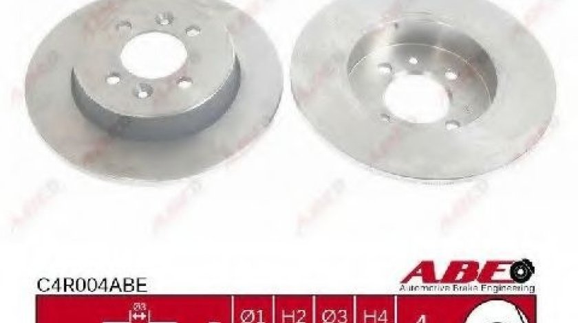 Disc frana RENAULT LAGUNA I Grandtour (K56) (1995 - 2001) ABE C4R004ABE piesa NOUA