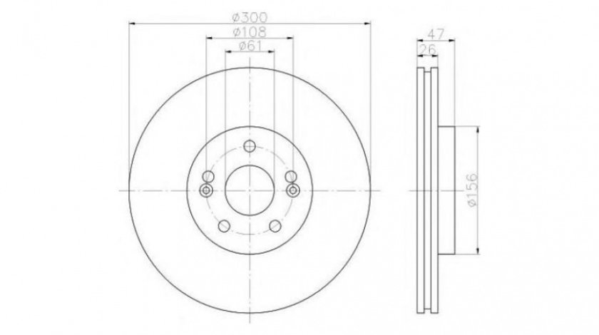 Disc frana Renault LAGUNA II (BG0/1_) 2001-2016 #2 0986478743