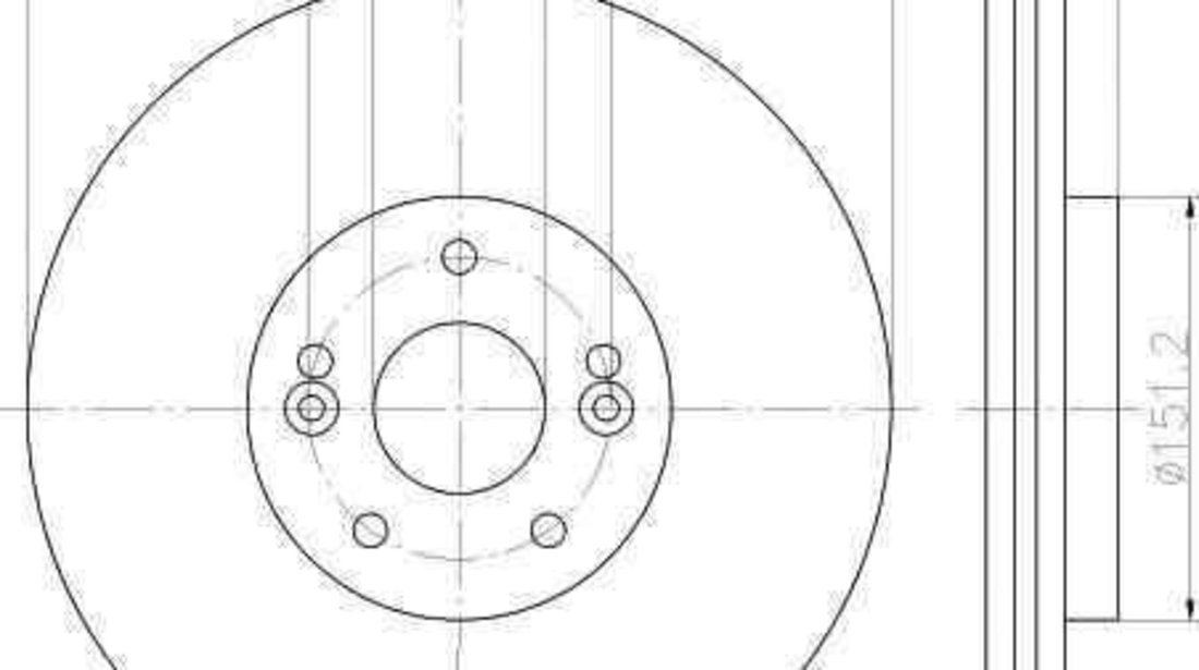 Disc frana RENAULT LAGUNA II (BG0/1_) TEXTAR 92157700