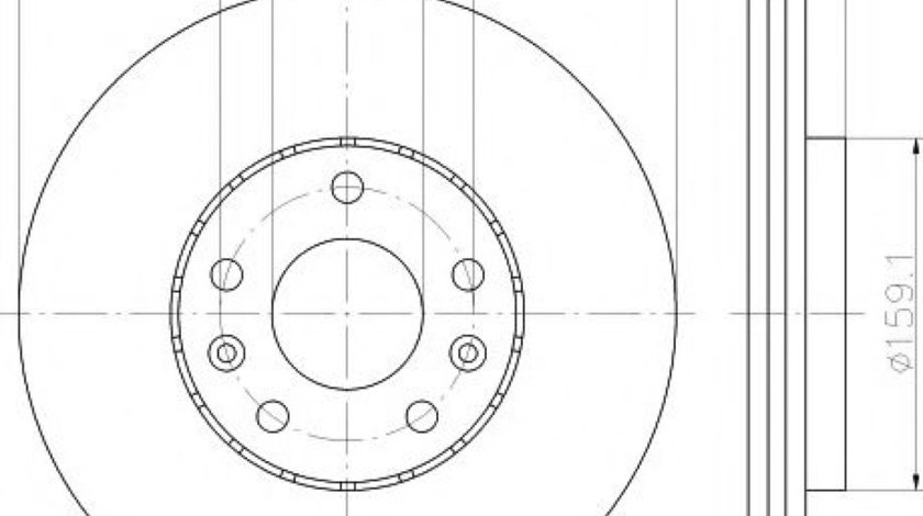 Disc frana RENAULT LAGUNA III Grandtour (KT0/1) (2007 - 2016) TEXTAR 92195603 piesa NOUA