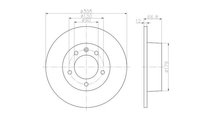 Disc frana Renault MASTER II bus (JD) 1998-2016 #2...