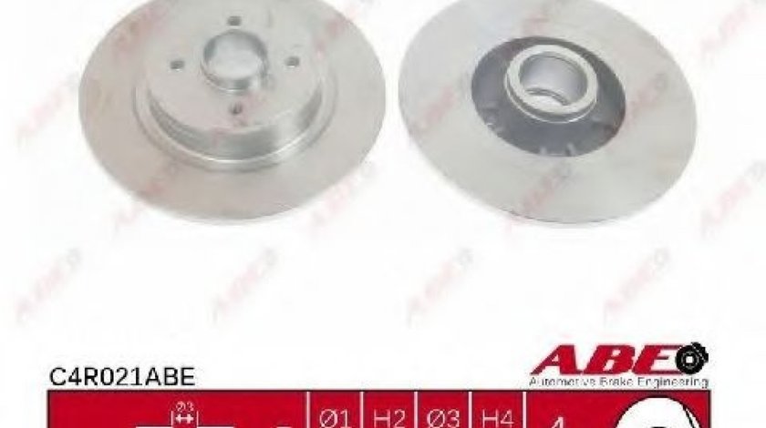 Disc frana RENAULT MEGANE I Break (KA0/1) (1999 - 2003) ABE C4R021ABE produs NOU
