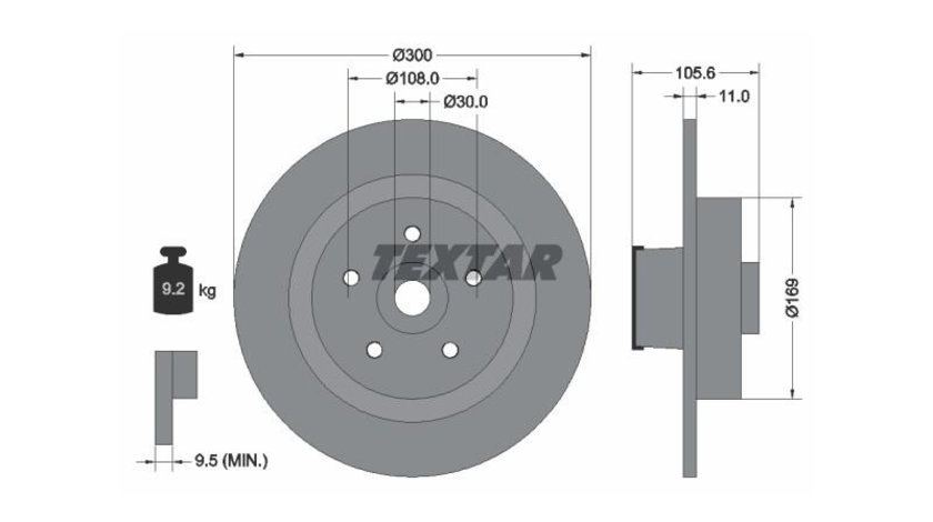 Disc frana Renault MEGANE II (BM0/1_, CM0/1_) 2002-2011 #2 0986479724