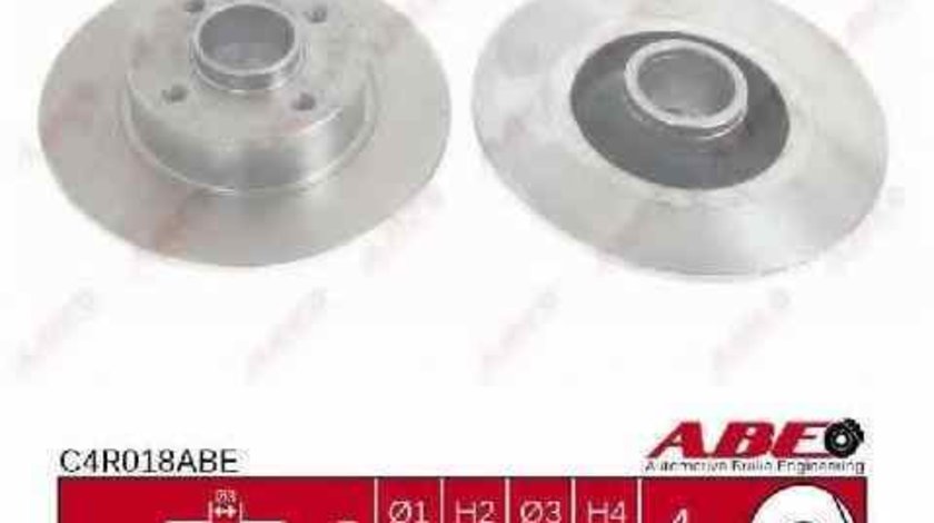 Disc frana RENAULT MODUS / GRAND MODUS F/JP0 ABE C4R018ABE