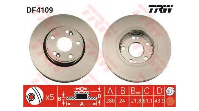 Disc frana Renault SAFRANE (B54_) 1992-1996 #2 09568610