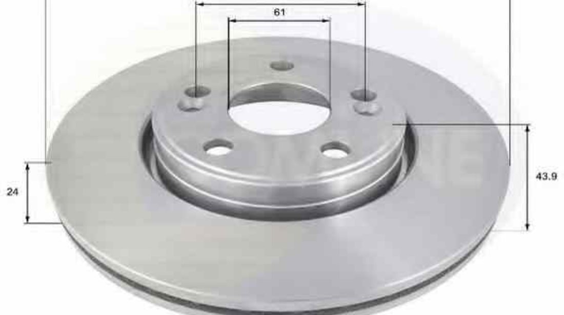 Disc frana RENAULT SCÉNIC I JA0/1 COMLINE ADC1516V