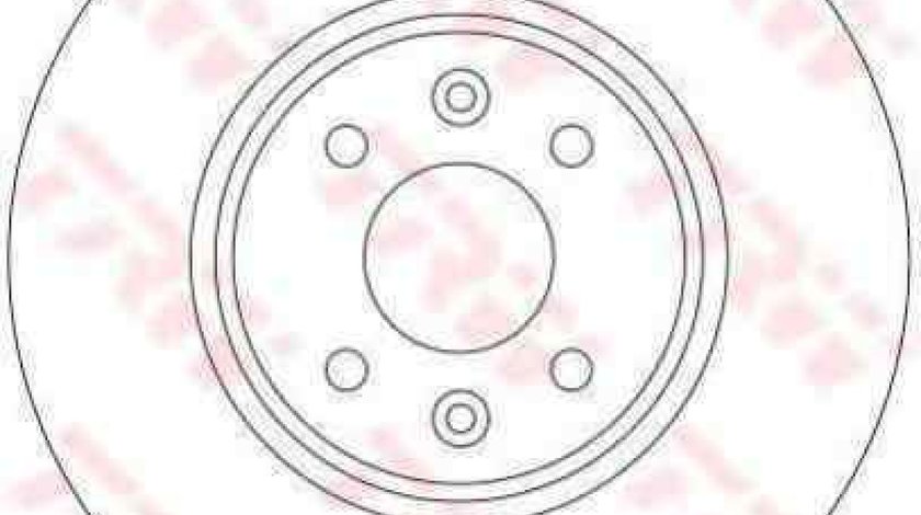 Disc frana RENAULT SCÉNIC II JM0/1 TRW DF4255