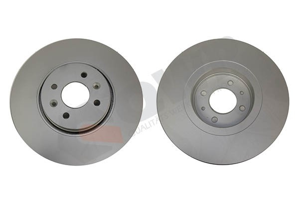 Disc frana RENAULT SCENIC II (JM0/1) (2003 - 2009) QWP WBD406 piesa NOUA