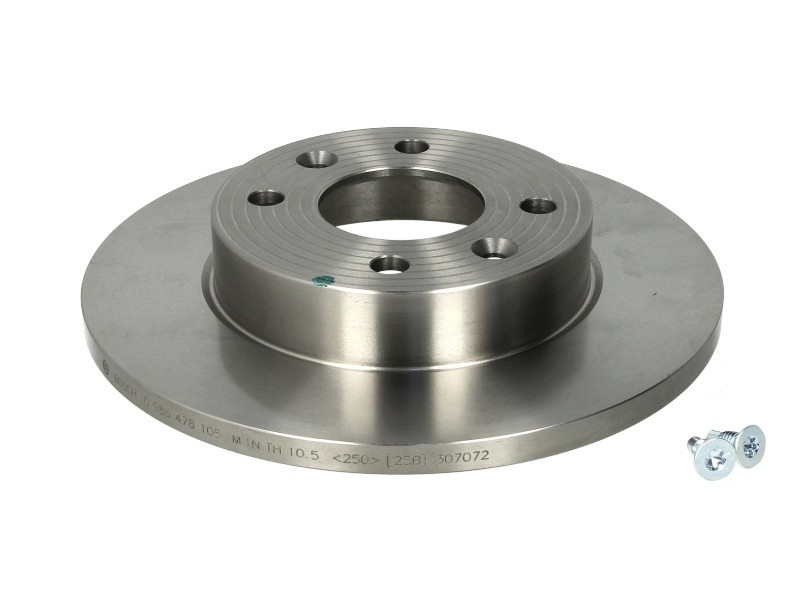Disc frana RENAULT SYMBOL II (LU1/2) (2008 - 2013) BOSCH 0 986 478 105 piesa NOUA