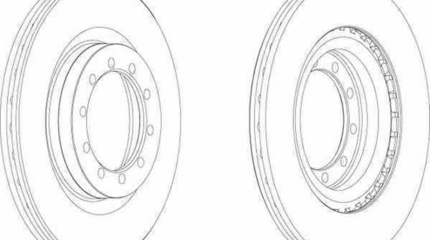 Disc frana RENAULT TRUCKS MASCOTT autobasculanta FERODO FCR183A