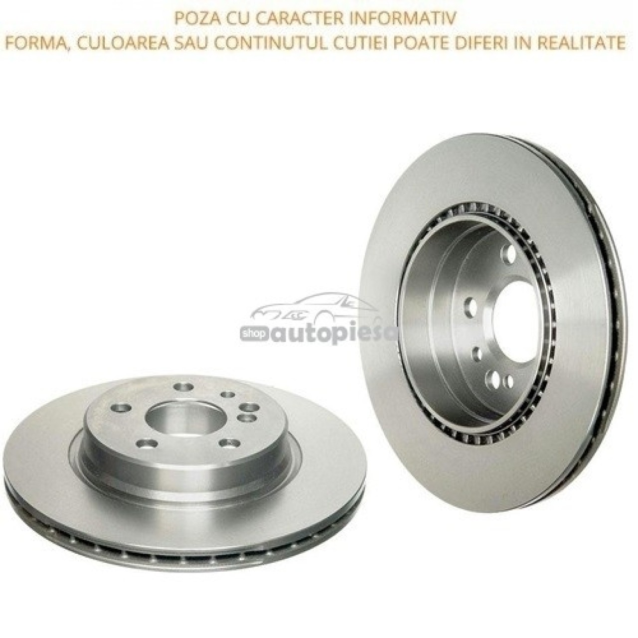 Disc frana SAAB 9-3 Cabriolet (YS3D) (1998 - 2003) QWP WBD307 piesa NOUA