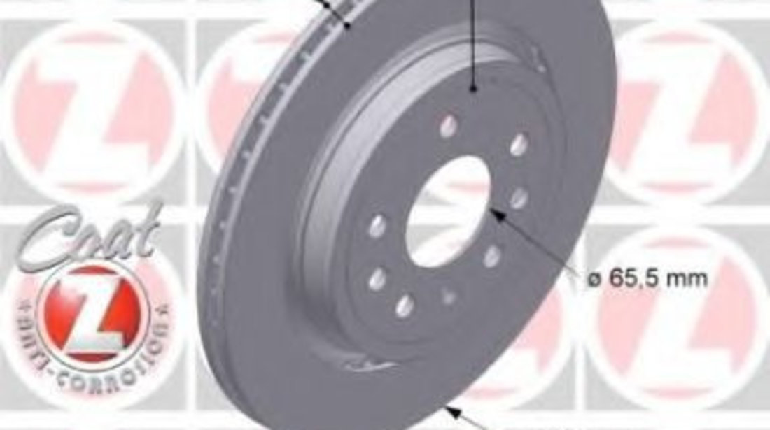 Disc frana SAAB 9-3 Cabriolet (YS3F) (2003 - 2016) ZIMMERMANN 430.1496.20 piesa NOUA