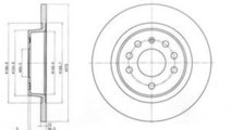 Disc frana SAAB 9-3 Cabriolet (YS3F) (2003 - 2016)...