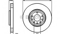 Disc frana SAAB 9-3 Combi (YS3F) (2005 - 2016) BOS...