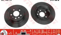 Disc frana SAAB 9-5 Combi (YS3E) (1998 - 2009) TRW...