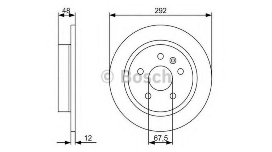 Disc frana Saab 9-5 (YS3G) 2010-2012 #2 08A97010