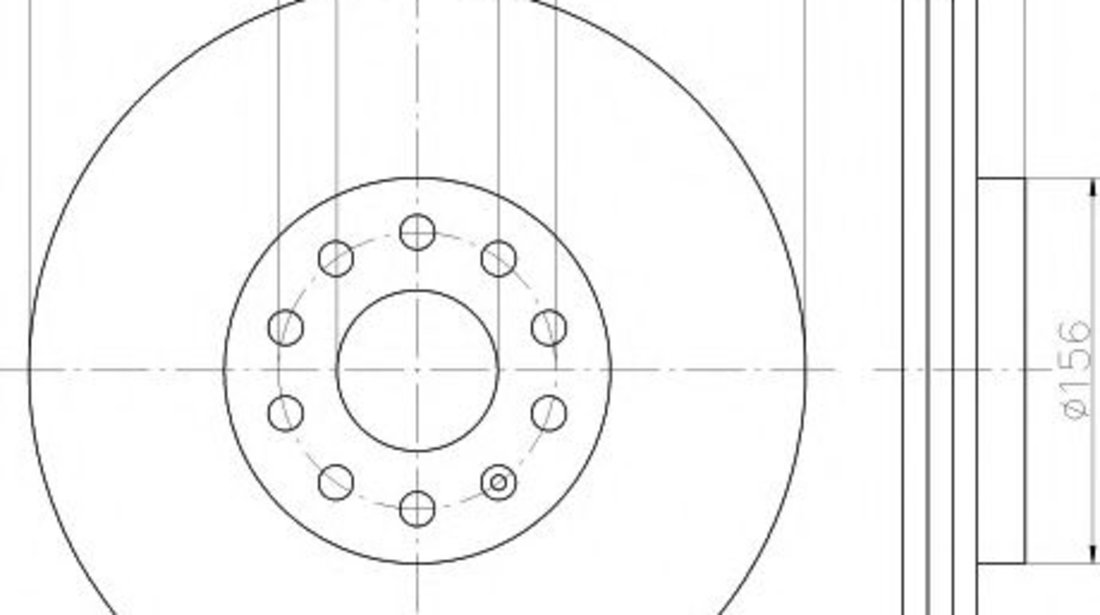 Disc frana SEAT ALHAMBRA (710, 711) (2010 - 2016) HELLA PAGID 8DD 355 117-791 piesa NOUA