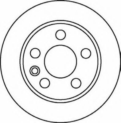 Disc frana SEAT ALHAMBRA (7V8, 7V9) (1996 - 2010) JURID 562057JC piesa NOUA