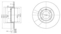 Disc frana SEAT AROSA (6H) (1997 - 2004) DELPHI BG...