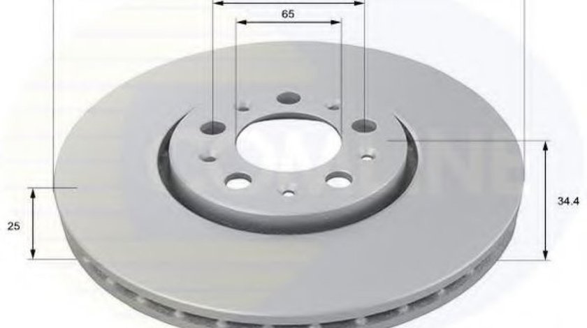 Disc frana SEAT CORDOBA (6L2) (2002 - 2009) COMLINE ADC1420V piesa NOUA