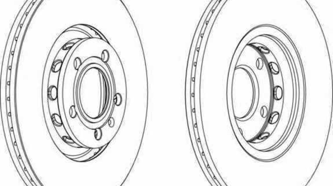 Disc frana SEAT EXEO 3R2 FERODO DDF1707