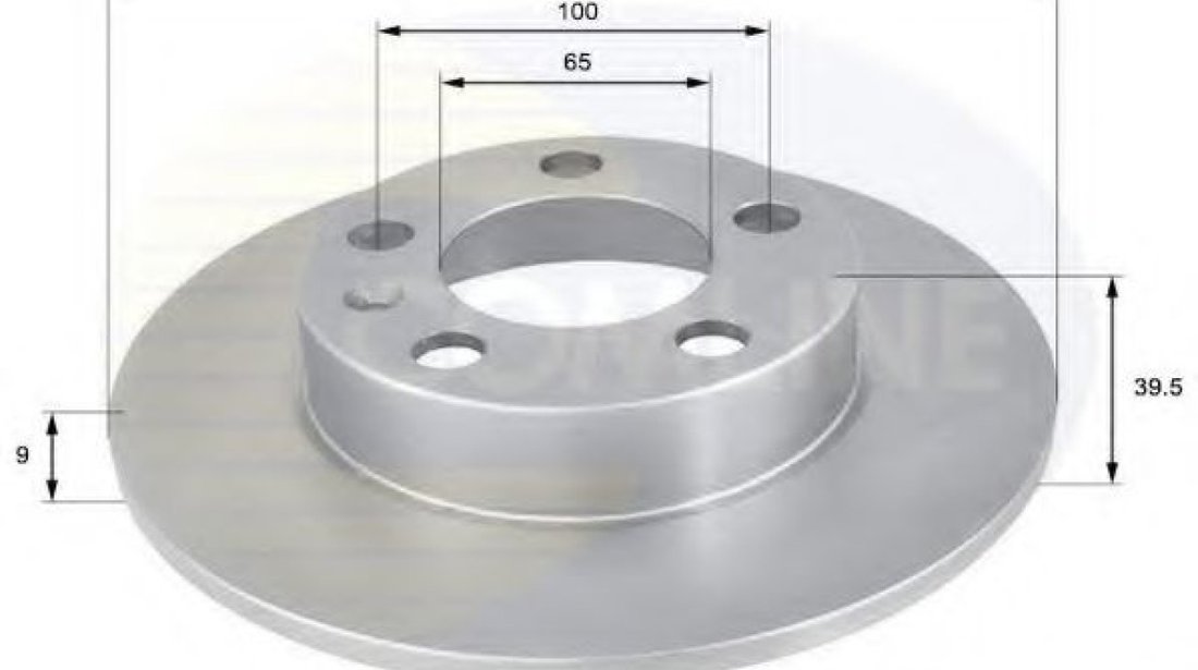 Disc frana SEAT IBIZA IV (6L1) (2002 - 2009) COMLINE ADC1414 piesa NOUA