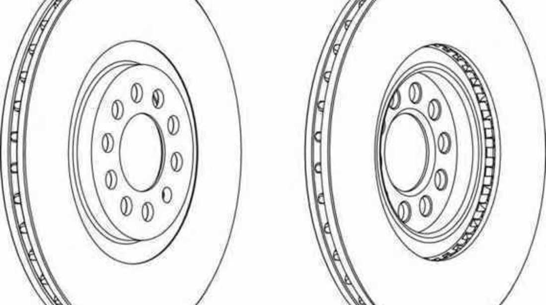 Disc frana SEAT IBIZA V SPORTCOUPE 6J1 FERODO DDF1118