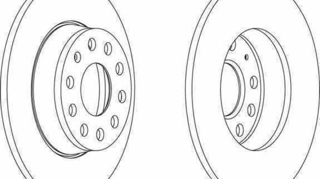 Disc frana SEAT LEON 5F1 FERODO DDF1895