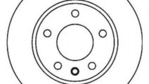 Disc frana SKODA FABIA I (6Y2) (1999 - 2008) JURID...